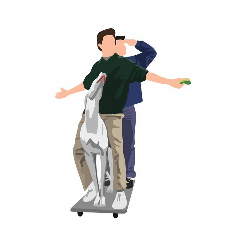برچسب لپتاپ طرح چندلر و جویی کد 907