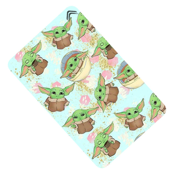 استیکر کارت طرح بیبی یودا Baby Yoda مدل CAC885-K-G1-195