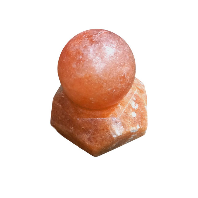 سنگ نمک دکوری مدل گوی پایه کد 06