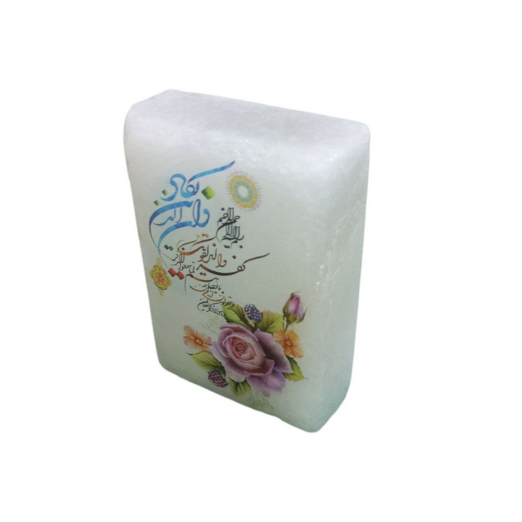 سنگ نمک دکوری مدل مستطیلی کد 01