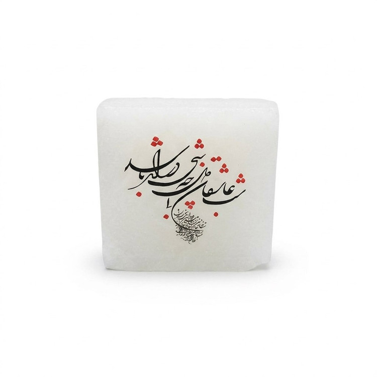 سنگ نمک دکوری مدل مربعی کد ۶۰۶