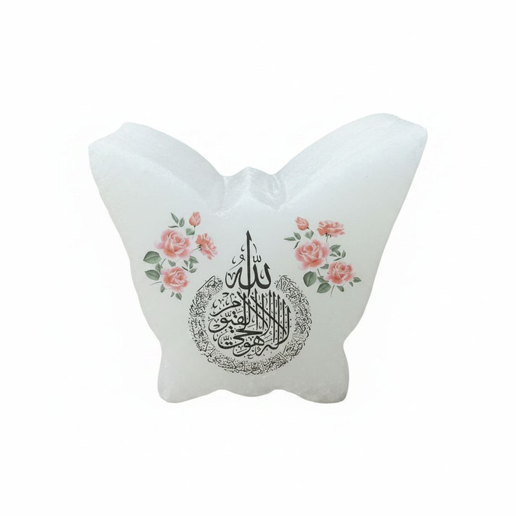 سنگ نمک دکوری مدل پروانه کد 09