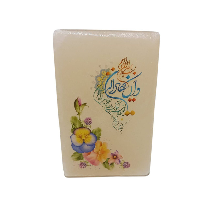 سنگ نمک دکوری مدل مستطیلی کد 06