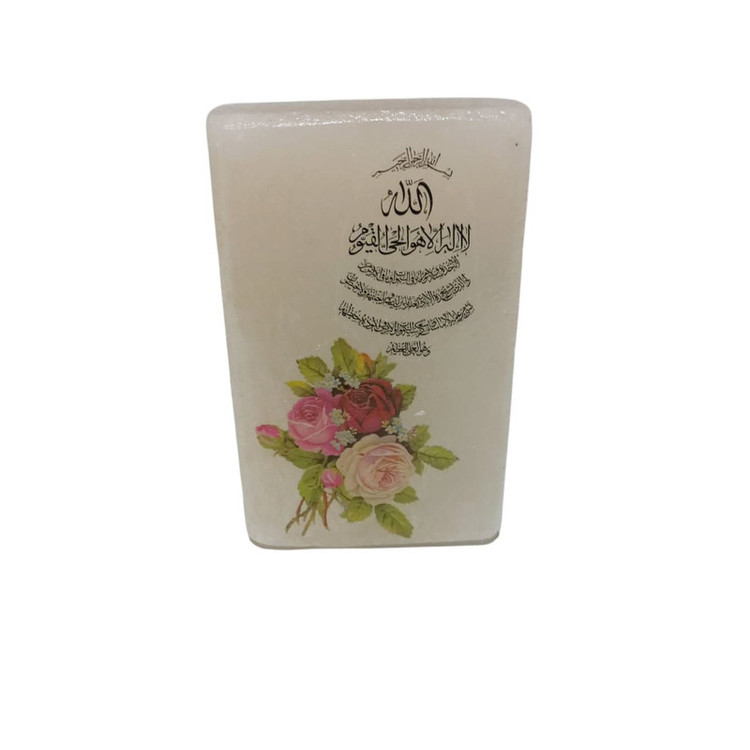سنگ نمک دکوری مدل مستطیلی کد 01