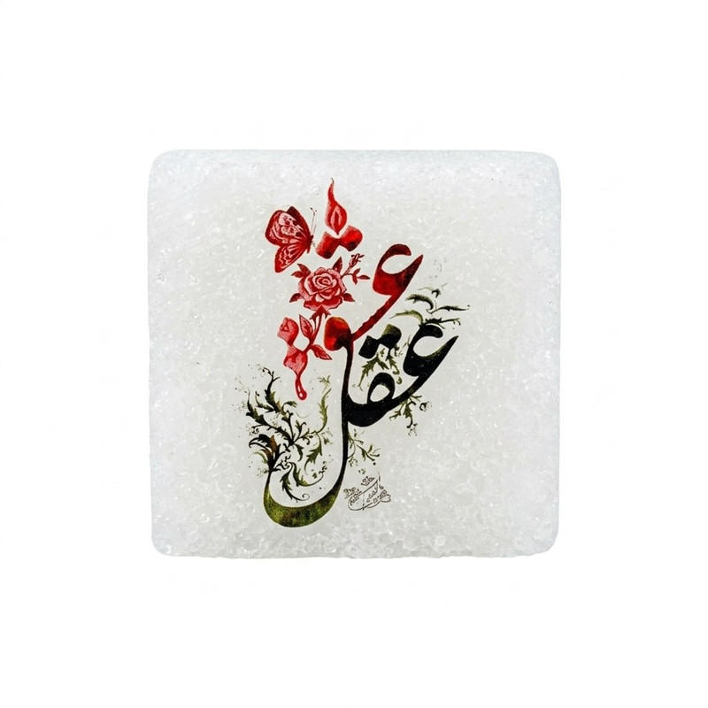 سنگ نمک دکوری مدل مربعی کد ۶۰۸