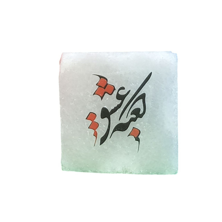 سنگ نمک دکوری مدل کعبه عشق s08