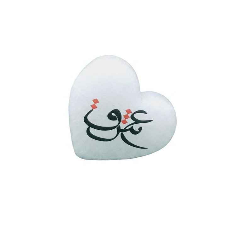 سنگ نمک دکوری مدل قلبی کد ۰۳
