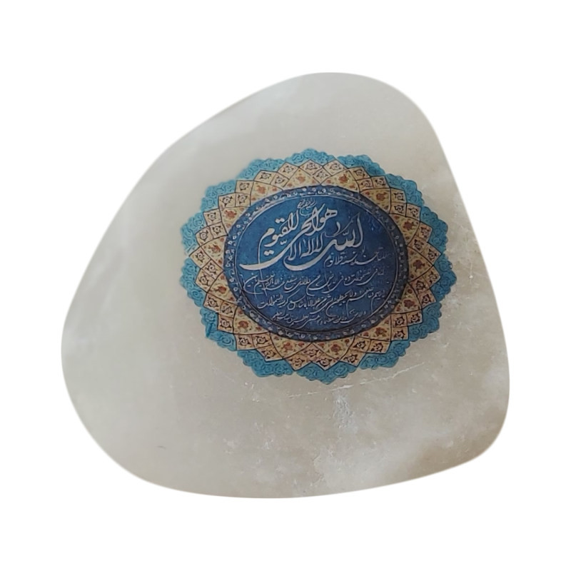 سنگ نمک دکوری طرح تیکه سنگ کد 3
