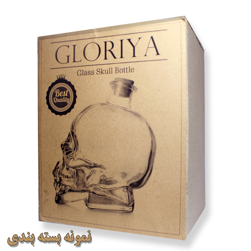 بطری طرح اسکلت کد GL100