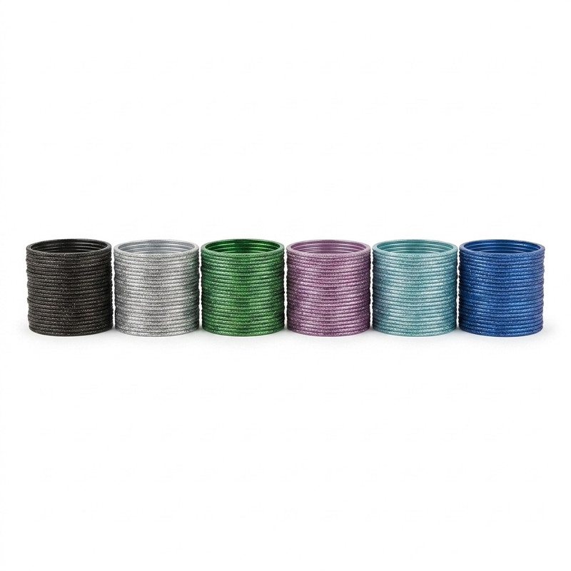 النگو زنانه تاکر مدل هندی اکلیلی AL5147-2 بسته 24 عددی