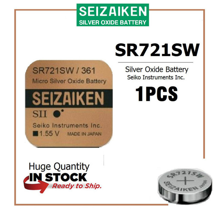 باتری ساعت سيزاكن مدل SR721 SW 362