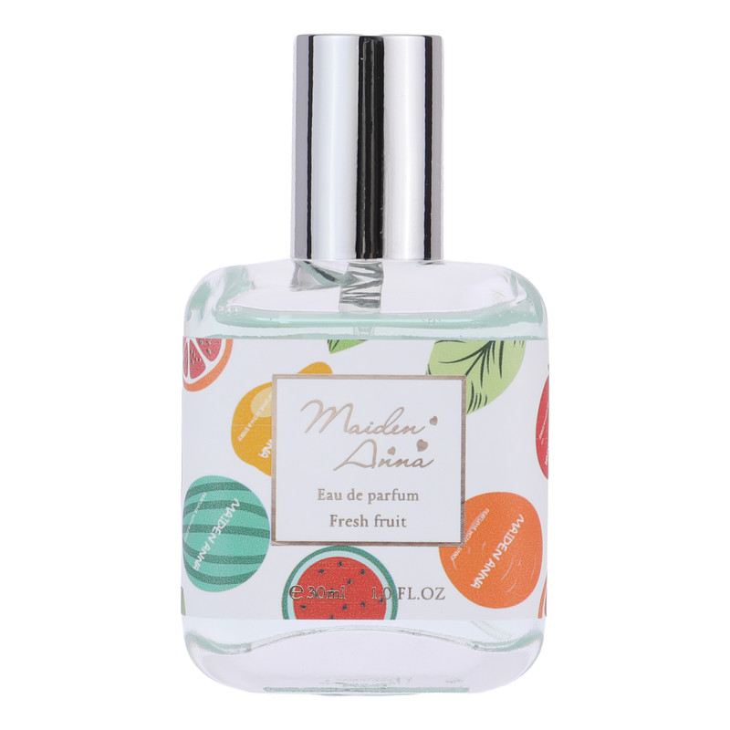 عطر جیبی زنانه میدن آنا مدل fresh fruit حجم 30 میلی‌لیتر، با رایحه خنک