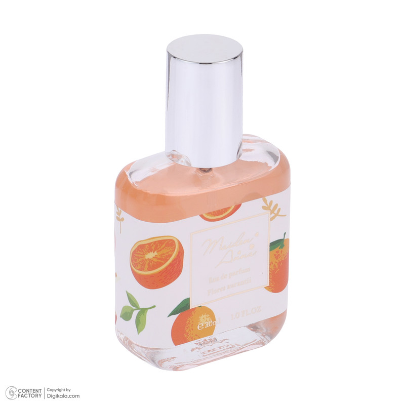 عطر جیبی زنانه و مردانه میدن آنا مدل flores aurantii حجم 30 میلیلیتر با رایحه مرکباتی و خنک