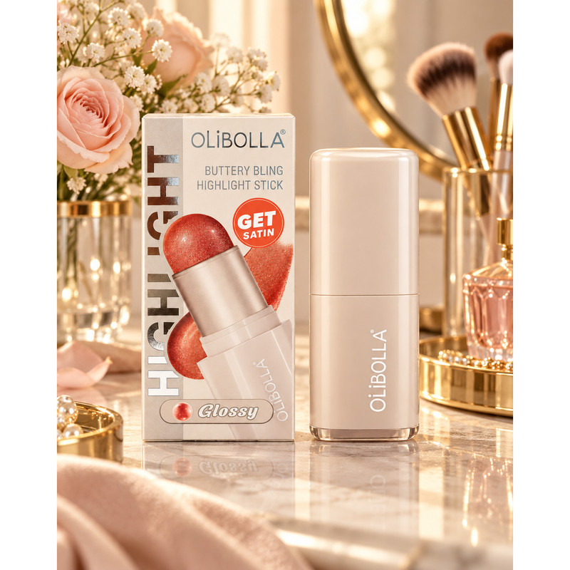 هایلایتر اولیبولا مدل Glossy شماره 04 رنگ طلایی