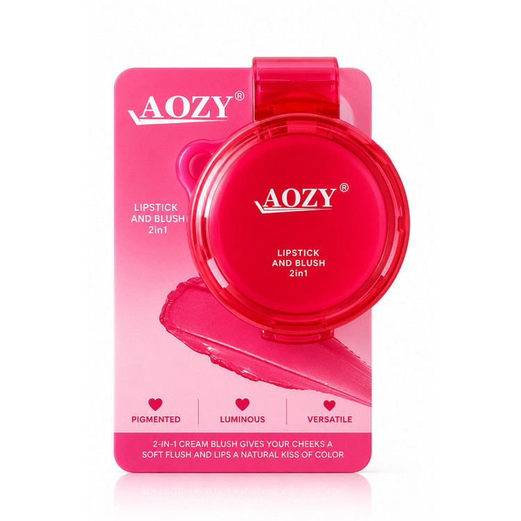 رژ گونه مات اوزی مدل 2in1 شماره 01