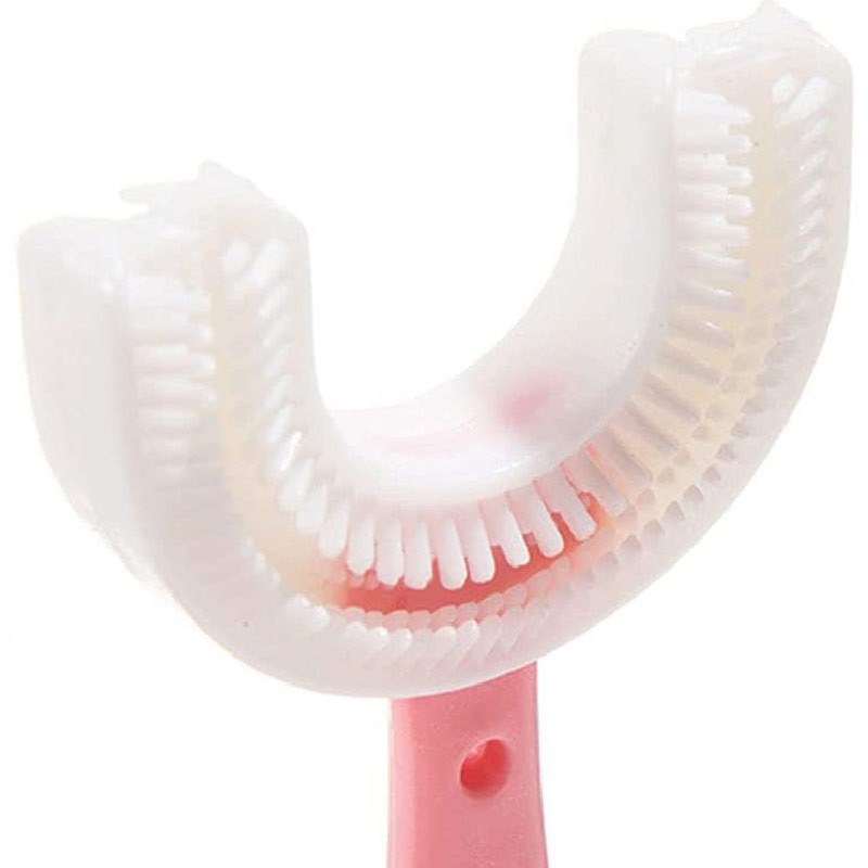 مسواک کودک مدل سیلیکونی چرخشی سری U