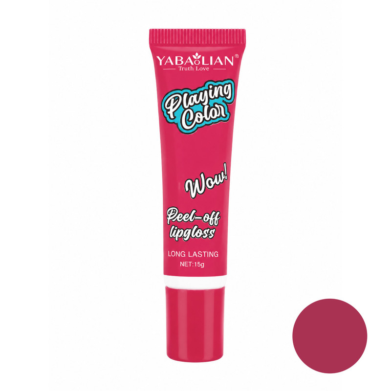 رژ لب مایع  مات یابالین مدل Peel Off شماره 04