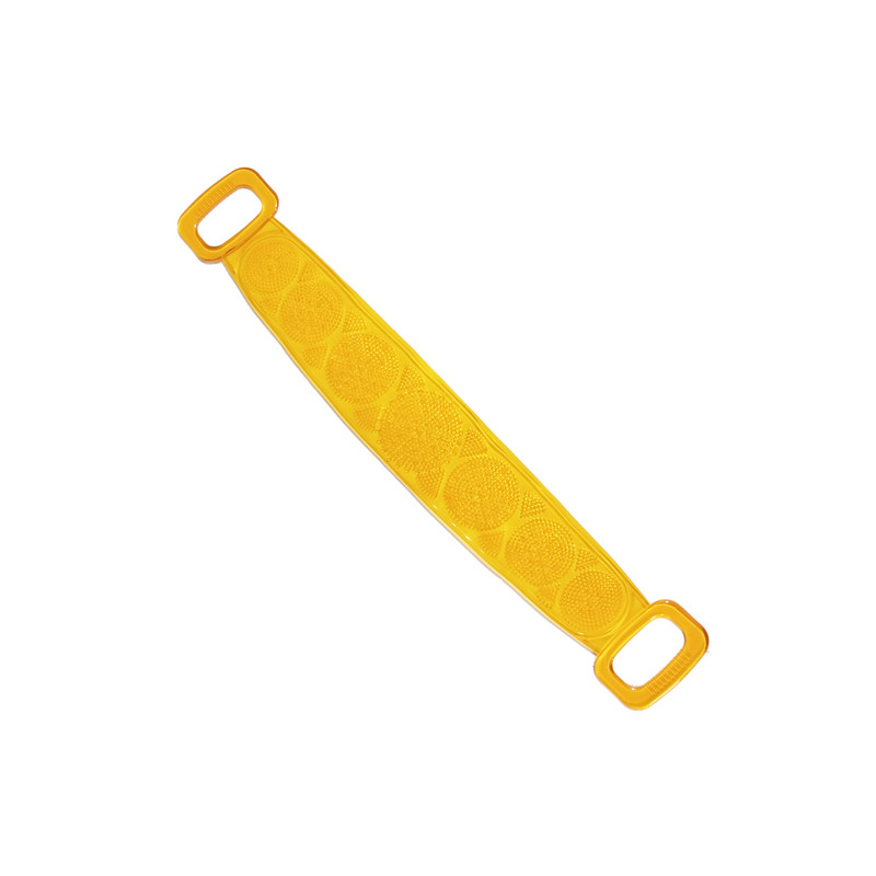 لیف ماساژ حمام مدل سیلیکونی شفاف دو طرفه کد 1004