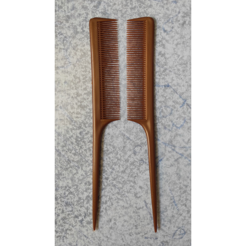 شانه مو مدل دم باریک کد PN-053 بسته 2 عددی