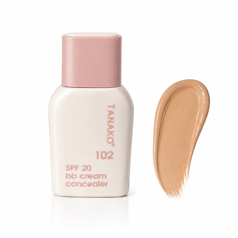 کرم پودر BB مایع SPF20 تاناکو مدل Long Lasting شماره 102 مناسب برای انواع پوست حجم 30 میلیلیتر