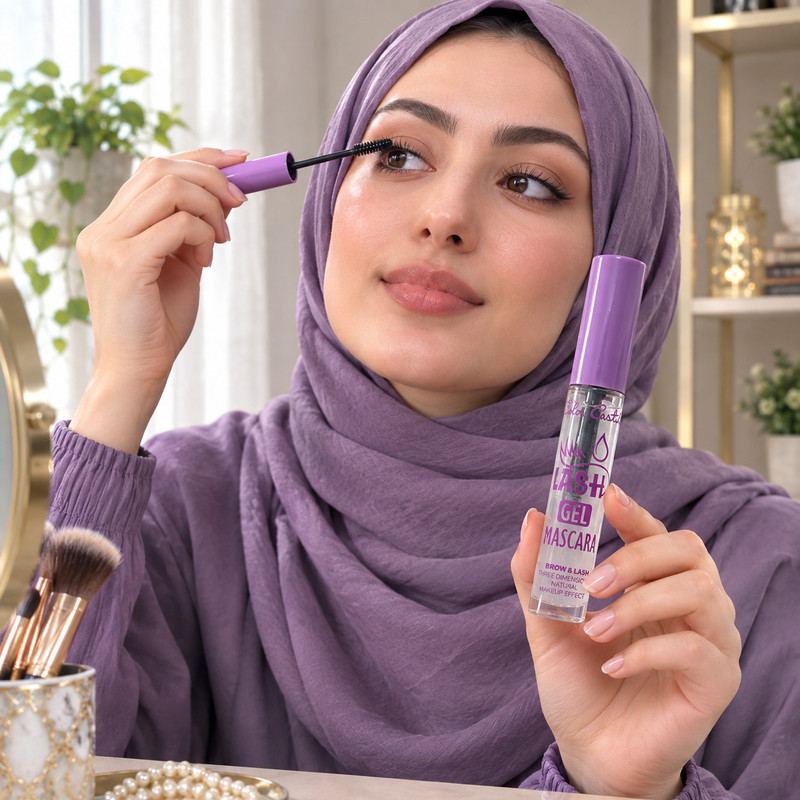ژل ابرو کالر کستل مدل نچرال