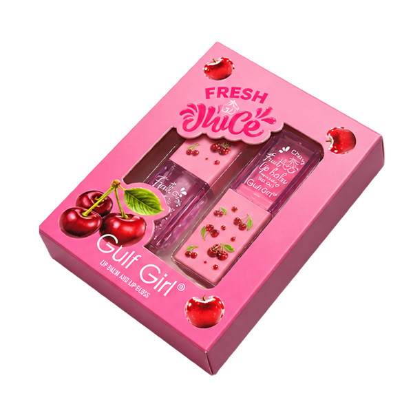 بالم لب گلف گرل مدل Cherry به همراه رژ لب مایع