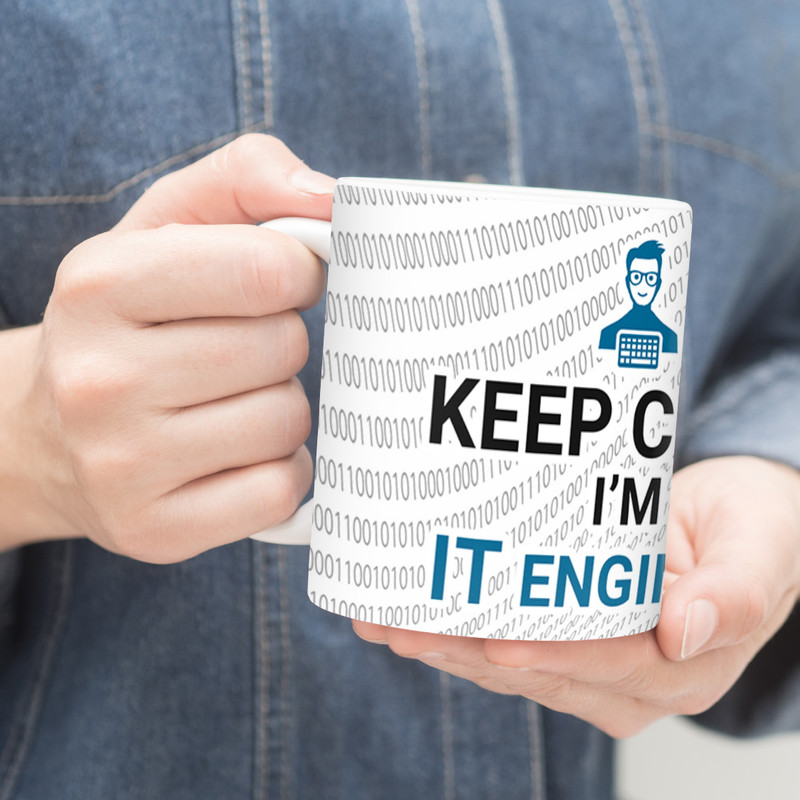 ماگ ترمه طراحان ایده مدل IT Engineer مهندس IT کد cfp1268