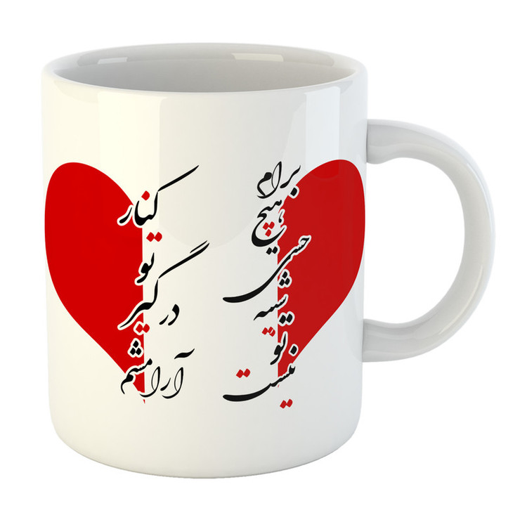 ماگ مدل عروس و داماد عروسکی کد 26