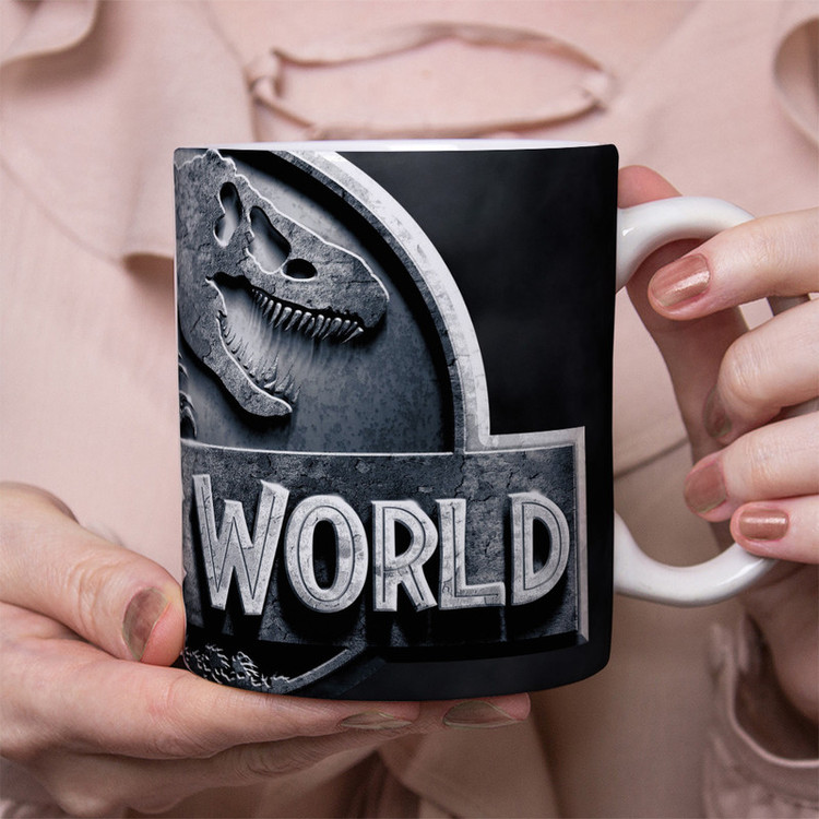 ماگ مدل jurassic world طرح دایناسور
