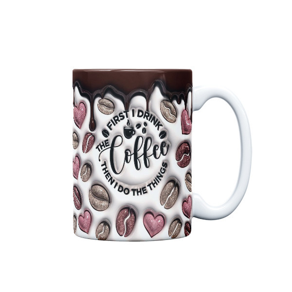 ماگ مدل خوراکی طرح coffee کد 1333