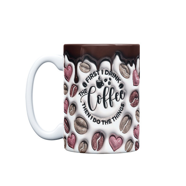 ماگ مدل خوراکی طرح coffee کد 1333