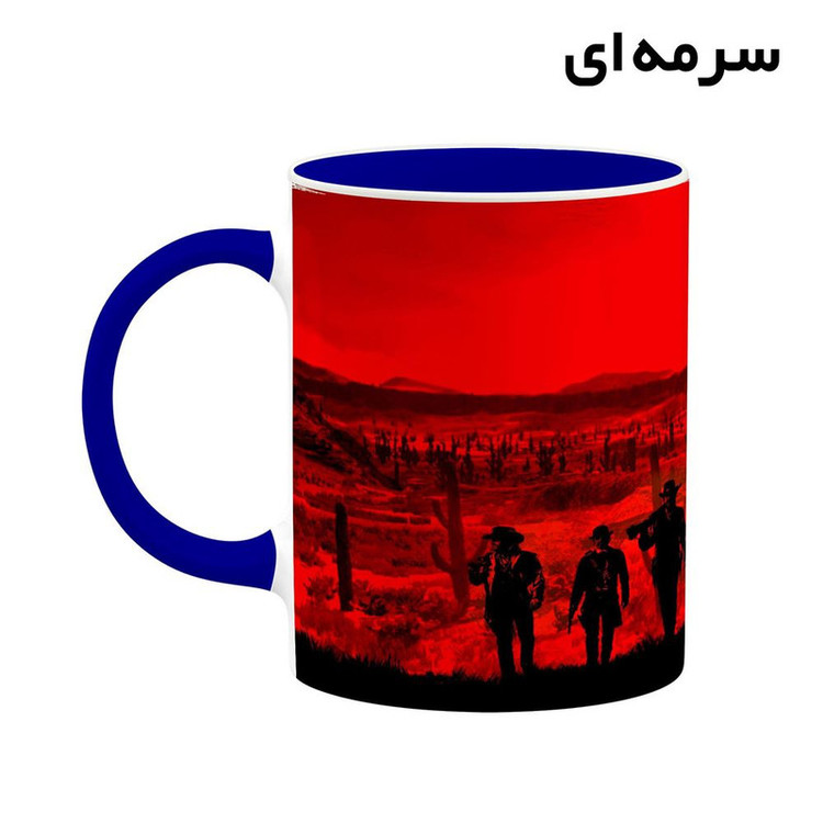 ماگ کاکتی مدل بازی رد دد Red Dead Redemption II کد mgh30043