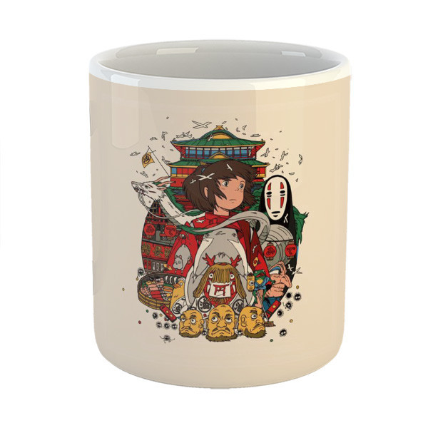 ماگ مدل spirited away طرح شهر اشباح