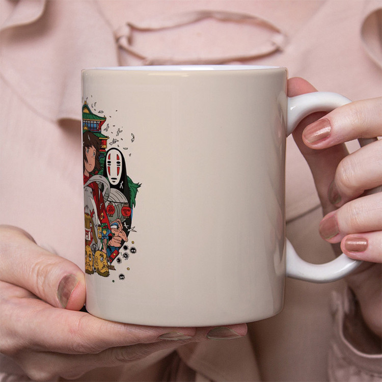 ماگ مدل spirited away طرح شهر اشباح