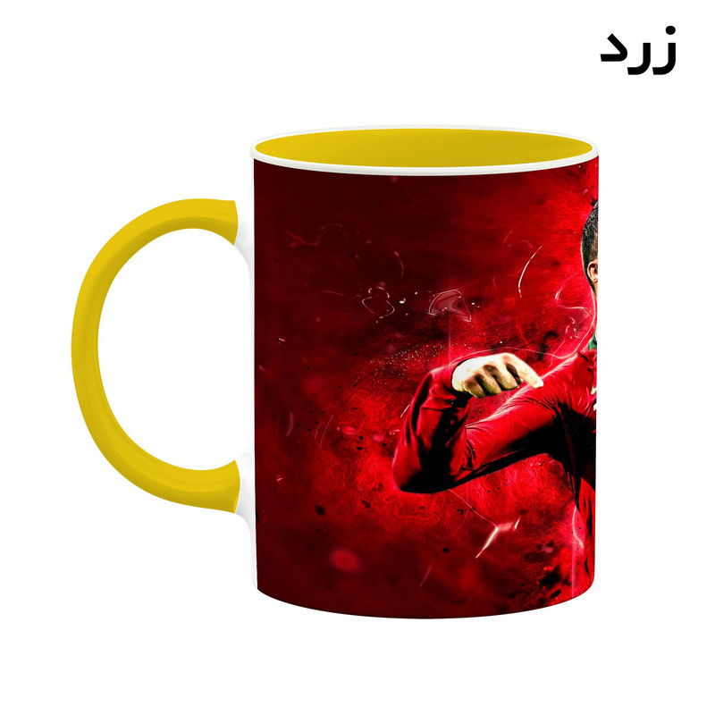 ماگ کاکتی طرح Ronaldo رونالدو مدل mgh43029