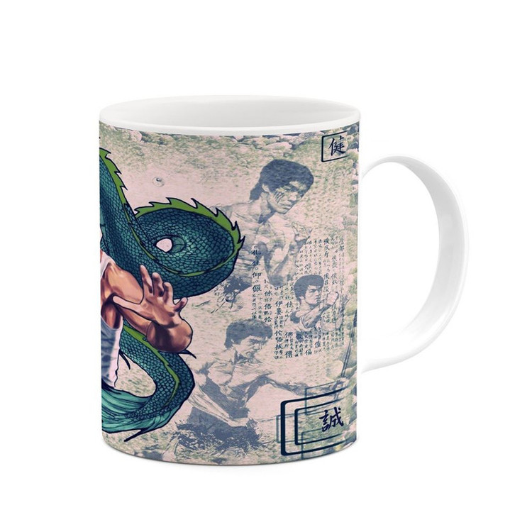 ماگ کاکتی طرح بروسلی Bruce Lee مدل mgh25349