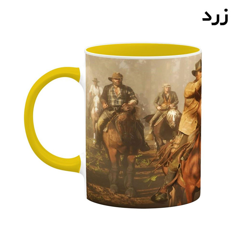 ماگ کاکتی مدل بازی رد دد Red Dead Redemption II کد mgh30077