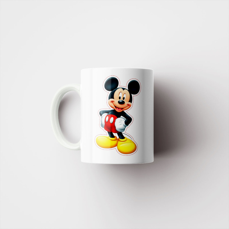 ماگ پاد آفرین طرح کارتون میکی موس Mickey Mouse کد 3524