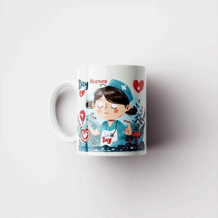 ماگ پادآفرین مدل روز پرستار کد 616
