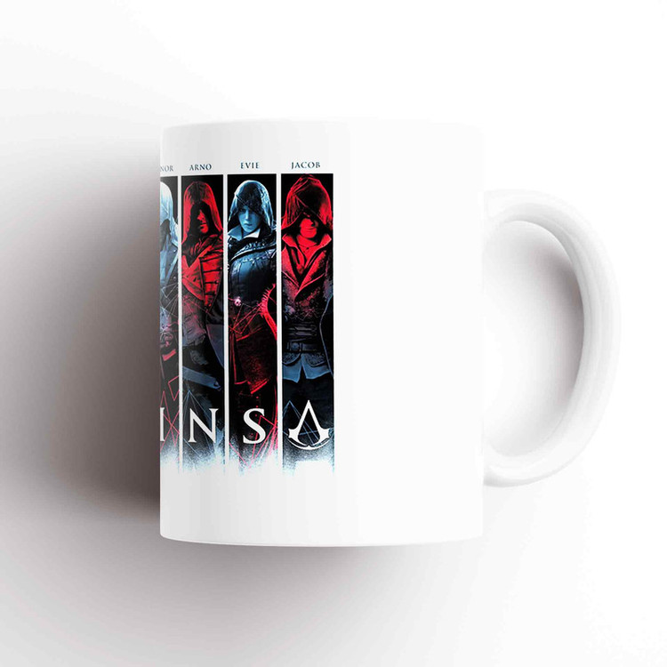 ماگ طرح اساسینز کرید مدل assassins creed MU 001