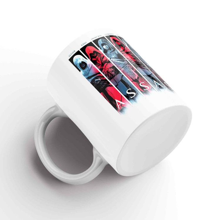 ماگ طرح اساسینز کرید مدل assassins creed MU 001
