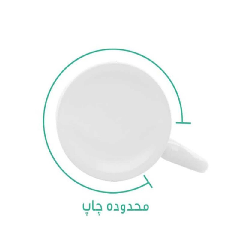 ماگ پادآفرین مدل لیوان شخصی طرح دخترانه اسم رها کد p8110