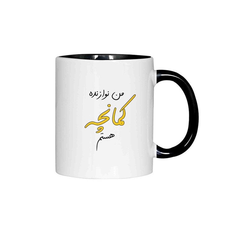 ماگ ژالینو طرح نوازنده کمانچه کد 001