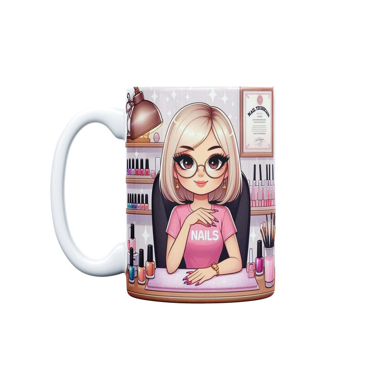 ماگ مدل مشاغل طرح Nail artist کد 191