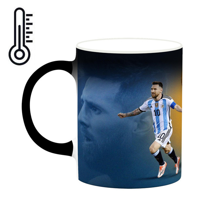 ماگ حرارتی کاکتی طرح Leo Messi لئو مسی مدل mgh42388