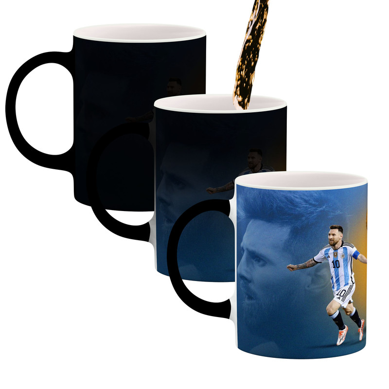 ماگ حرارتی کاکتی طرح Leo Messi لئو مسی مدل mgh42388
