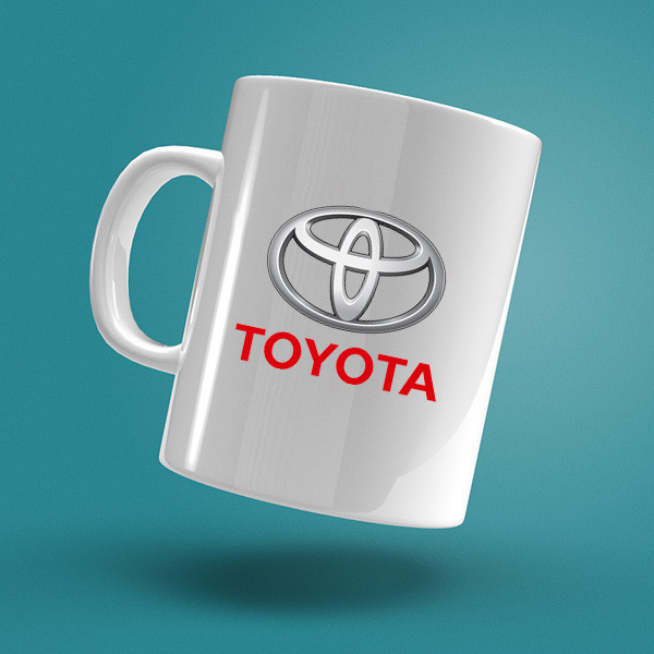 ماگ سرامیکی طرح TOYOTA