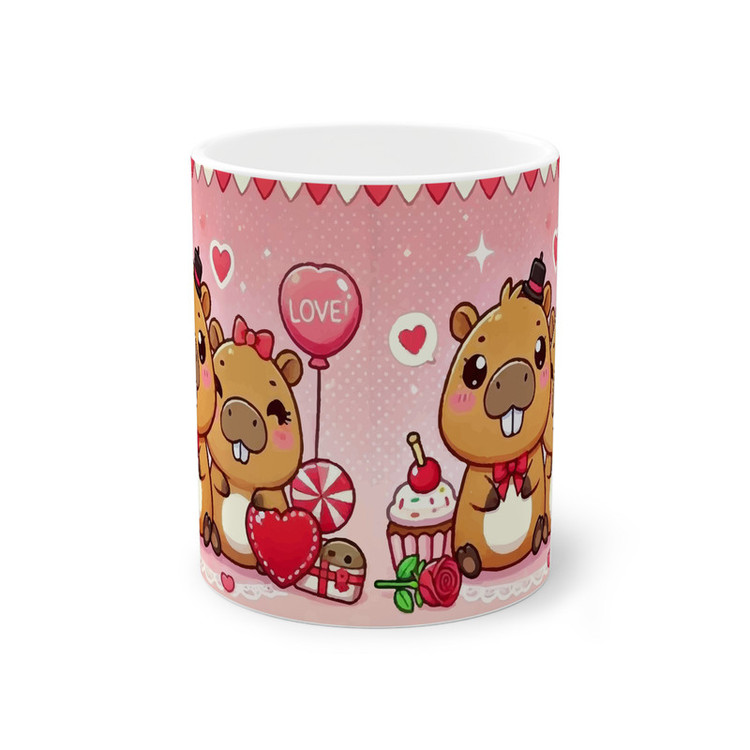 ماگ پادآفرین مدل کارتون کاپی بارا capybara کد 045