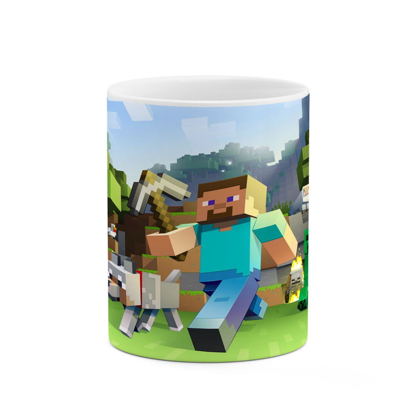 ماگ کاکتی طرح ماینکرافت minecraft مدل mgh41409