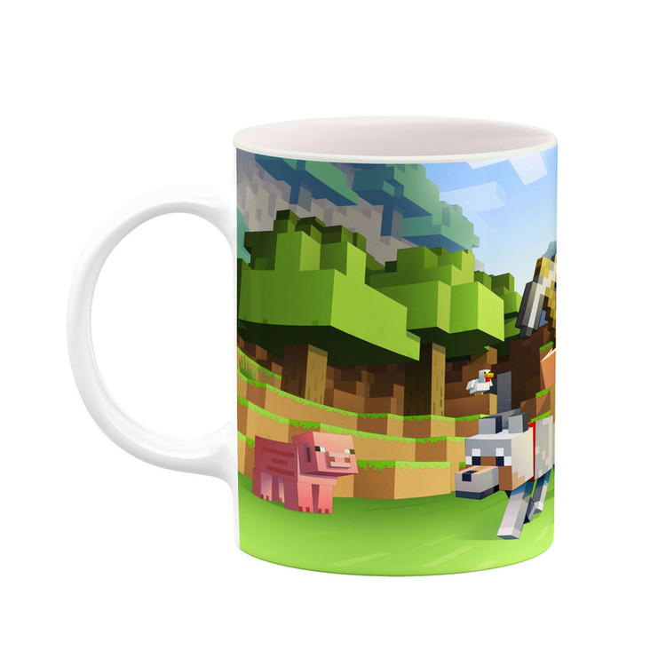 ماگ کاکتی طرح ماینکرافت minecraft مدل mgh41409